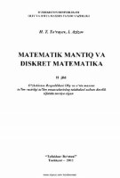 Matematik mantiq va diskret matematika