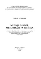 Musiqa savodi, metodikasi va ritmika