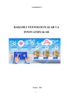 Raqamli texnologiyalar va innovatsiyalar